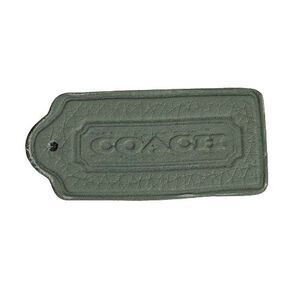 Vintage Coach Sonoma Pebbled Hangtag Replacement for Purse Shoulder Bag Tote